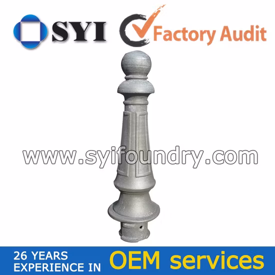 Colored Modern Style Cast Iron Bollards for Traffic Safety Street Park